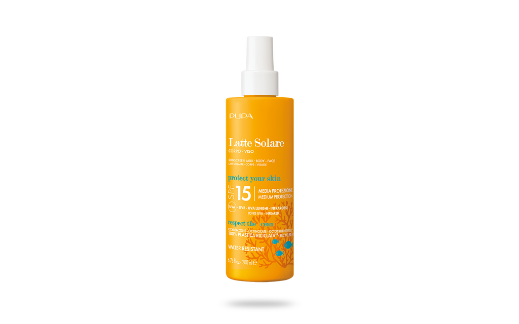 Sunscreen Milk SPF 15 (200 ml) - PUPA Milano image number 0