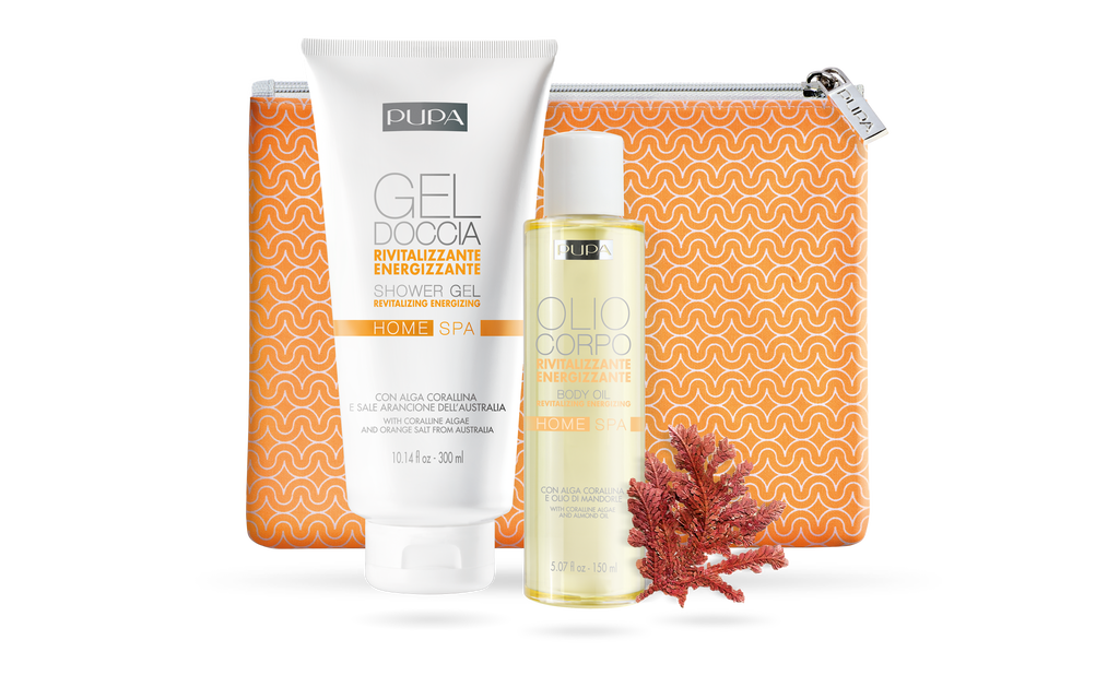 SHOWER GEL and BODY OIL REVITALIZING ENERGIZING - PUPA Milano image number 0