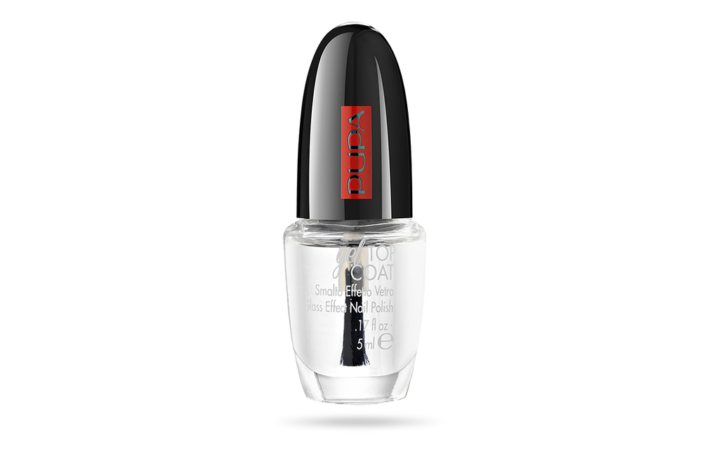 GEL TOP COAT Glass effect top coat nail polish PUPA Milano