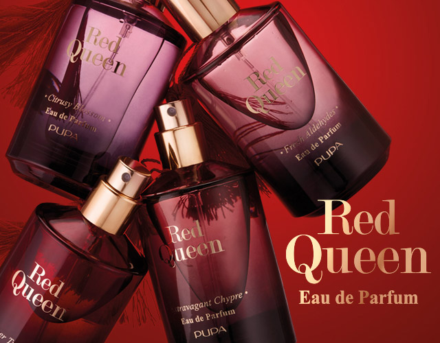 Red Queen Eau De Parfum Collection Pupa Milano