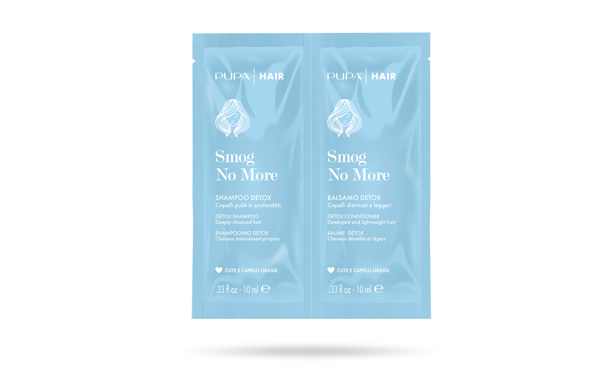 Sample Shampoo and Conditioner Smog No More 10Ml - PUPA Milano