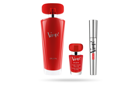 Vamp! Red Eau De Parfum + Mascara and Nail Polish - PUPA Milano
