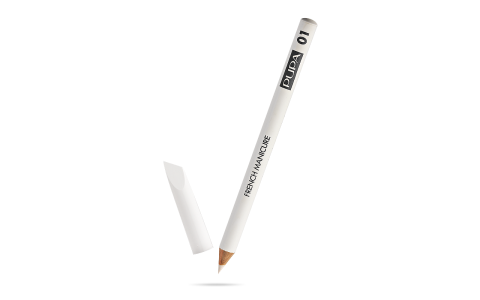 French Manicure White Nail Pencil Pupa Milano