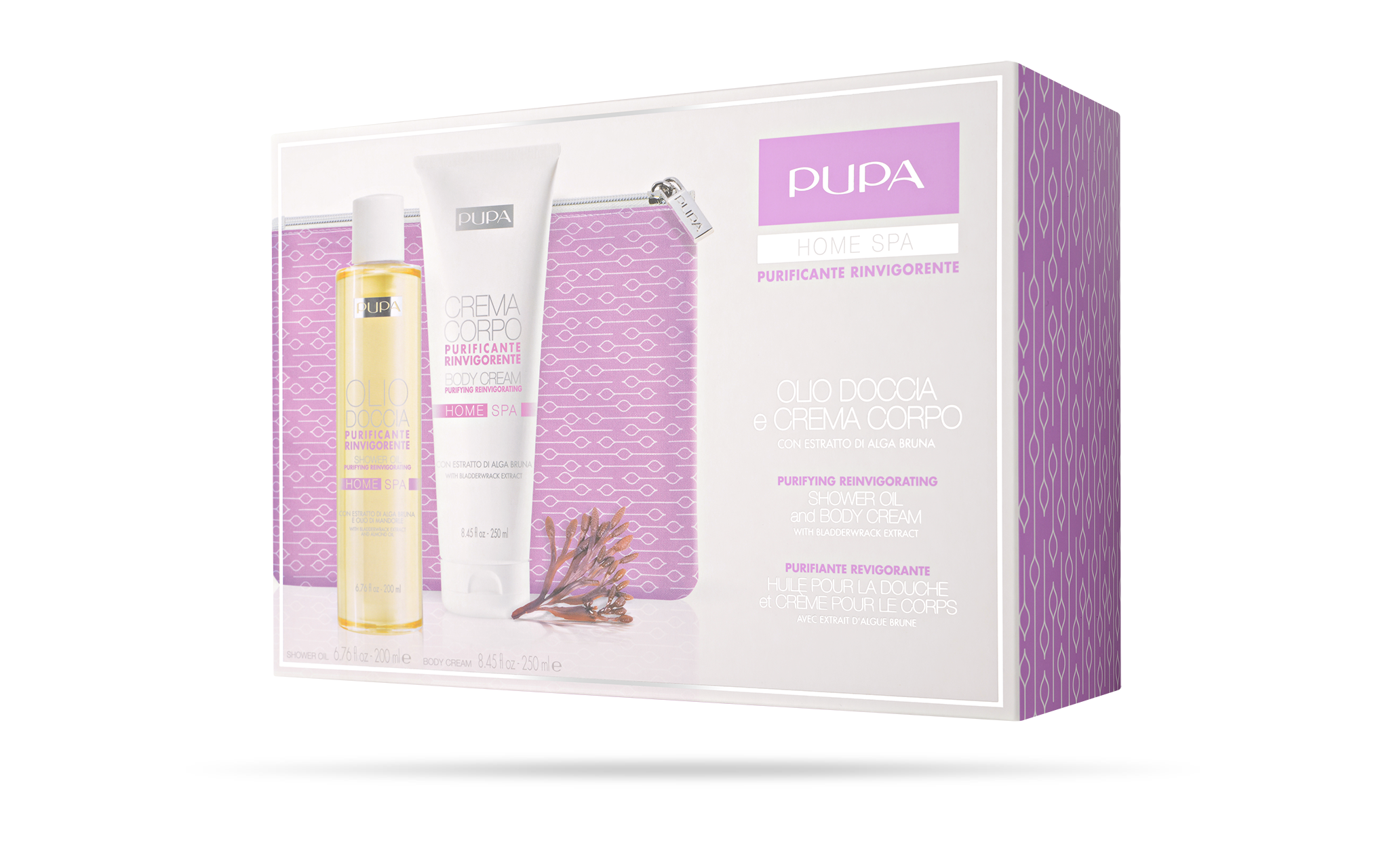 Shower Oil and Body Cream Puriying Reinvigorating - PUPA Milano