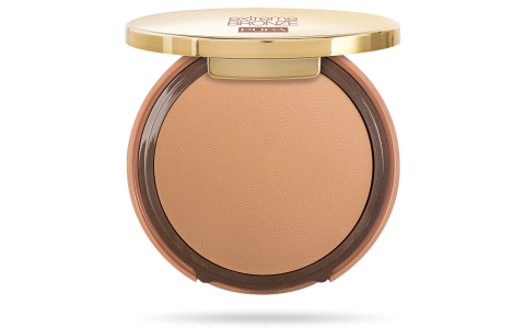 Extreme Bronze Tanning Compact Cream Foundation Water Resistant Pupa Milano