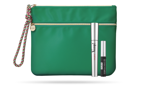 Mascara sales clutch bag