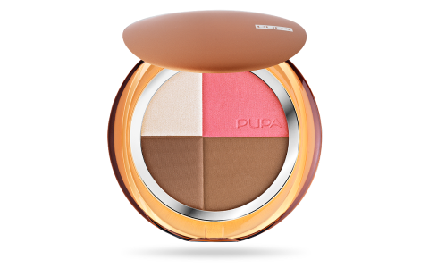 4Sun All in One -  Compact Bronzing Powder + blush + highlighter - PUPA Milano