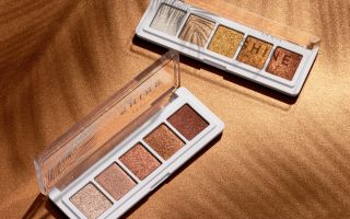 PUPA Shine Bright All-in-One Palette – 4 Lidschatten & 2 Highlighter Für Strahlende Looks